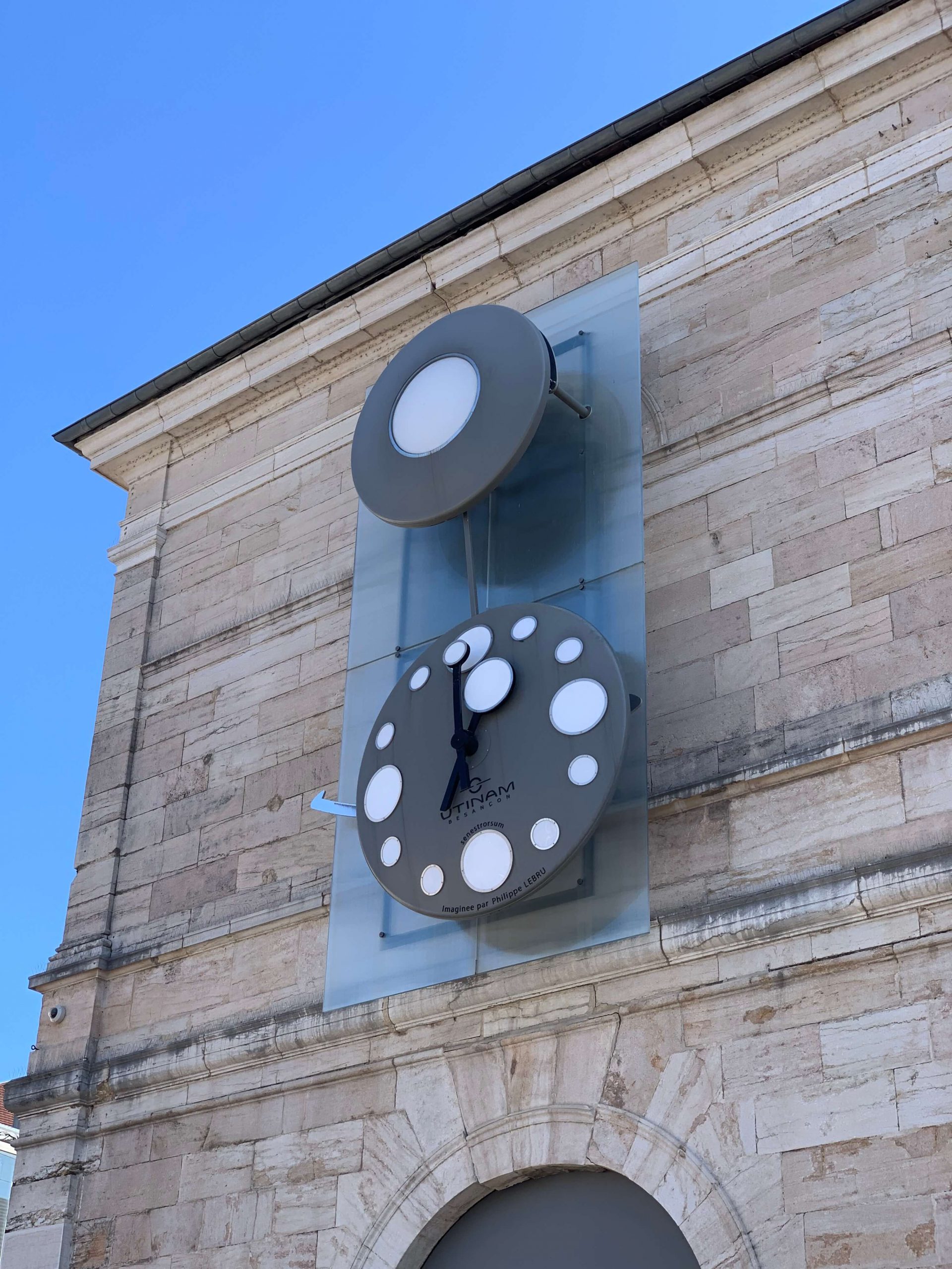 Horloge Utinam Monumentale - Beaux art besançon